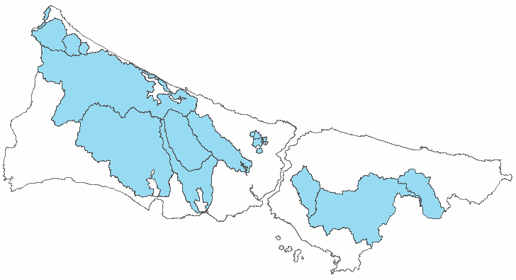 İstanbul metropolitan alanındaki hızlı gelişmenin su havzalarına olan etkilerinin incelenmesi Çalışma alanı Tablo 1 de görüldüğü üzere, İstanbul Metropolitan içerisinde toplam 12 su havzası vardır.