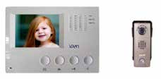Görüntülü Diafon Villa Tipi Set VPM-700VBW VPC -320VS VPM-700VBW 7 TFT Renkli Ekran Handsfree Renk: Beyaz Sıva üstü montaj Boyutları: 240x175x- 38(mm) Çalışma Voltajı: AC 220V.