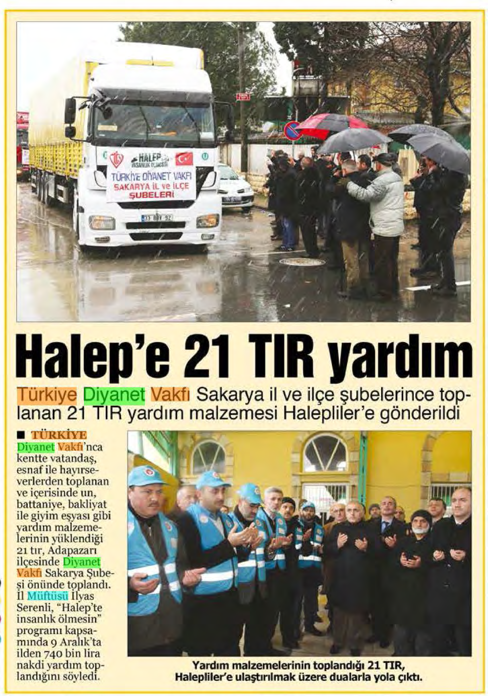 YENİ SAKARYA Tarih : 30.12.