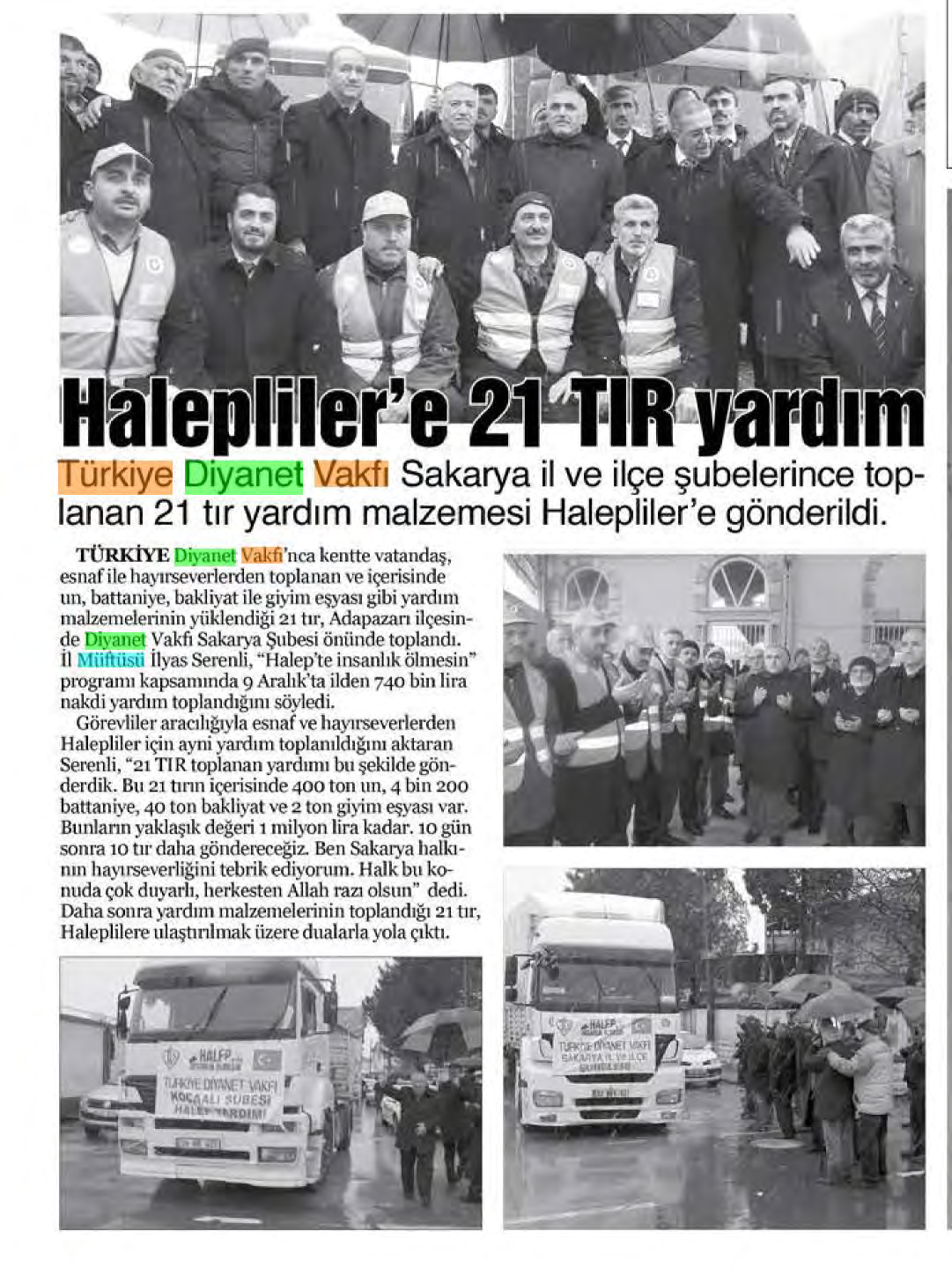 YENİ SAKARYA Tarih : 30.12.