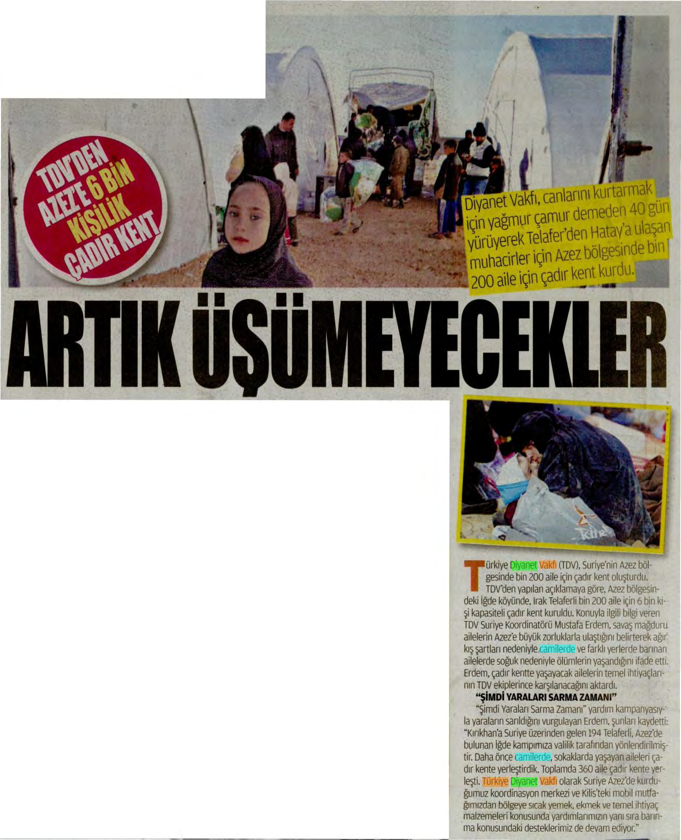 YENİ AKİT Tarih : 30.12.