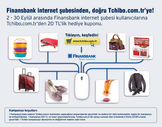 Tchibomatik uygulaması 15 Ağustos - 10 Eylül tarihleri arasında www.tchibomatik.com adresinde yapılacaktır. Aynı üç ürünün yan yana gelmesi halinde katılımcılar, kazandıkları puanlarla Tchibo.com.tr de geçerli olan ücretsiz kargo, %10 ve %20 indirim fırsatlarından faydalanırlar.