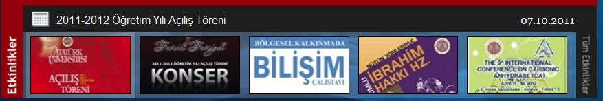 ġekil 3.10: Haberlerin dekoratif olarak sunulması 3.5. Dekoratif Öğeler Bu kadar fonksiyon, modül ve içerikten bahsettikten sonra sıra sitenizin tasarımına, kurumsal kimliğine ve görünüģüne geldi.