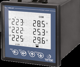 EM-07 EM-04S EM-06DIN EM-60DIN EM-06 EM-250D EM-60D MULTİMETRE 3 x Gerilim (Faz-Nötr-V) 3 x Gerilim (Faz-Faz-V) 3 x Akım (A) 3 x Frekans (Hz) Reaktif Güç Power Faktör RS-485 Haberleşme Saat / Tarih 3.