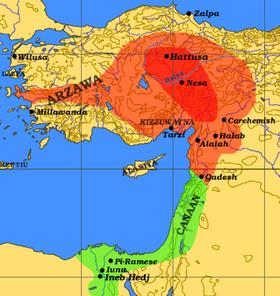 I. Hattušili nin hedef aldığı düşman, bu yolun kuzey ucunu denetleyen Halep idi. Ancak Halep çok güçlü olduğundan, Hitit orduları önce Alalah (Tel Açana) bölgesine yürüdü.