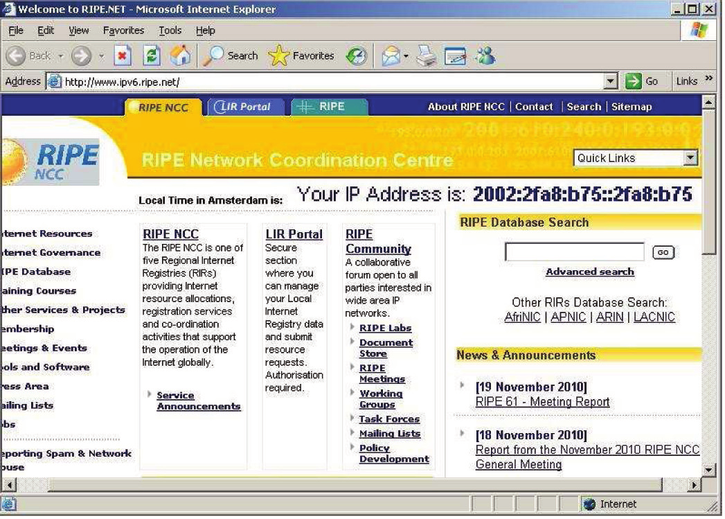 ULUSAL IPv6 KONFERANSI 2011 ISATAP yönteminde Makine7 2001:db8:1f:607::/64 ağına dahil olmuş oldu ve bu sebeple IPv6 ayrık ağına bağlanabildi.