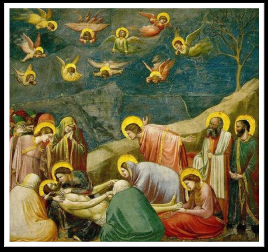 Resmeden: Giotto Di Bondone(1267-1337) Atina da bir okul Resmeden: RAFAELLO( 1483-1520) Ortaçağ da dînî baskı altında yaşayan sanat ve