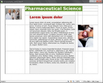 Dönüşüm yapılacak dokümanın kayıtlı olması gerekmektedir İşlemi tamamlayıp dönüşüm bittiğinde katmanlar özelliklerine göre birer tablo hücresine dönüştürülecek ve gerekli düzenlemeler DW tarafından