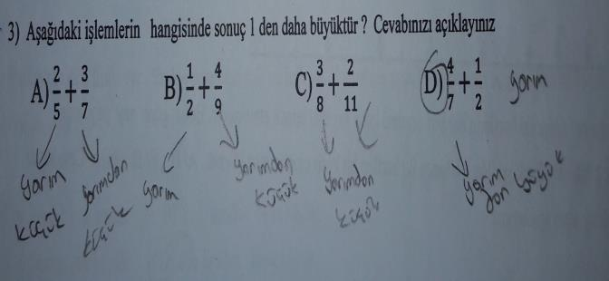 224 Er, Z., Dinç Artut, P. (2017). Sekizinci sınıf öğrencilerinin doğal sayı, ondalıklı sayı, kesirler ve yüzde konularında kullandıkları sayı duyusu stratejilerin incelenmesi.