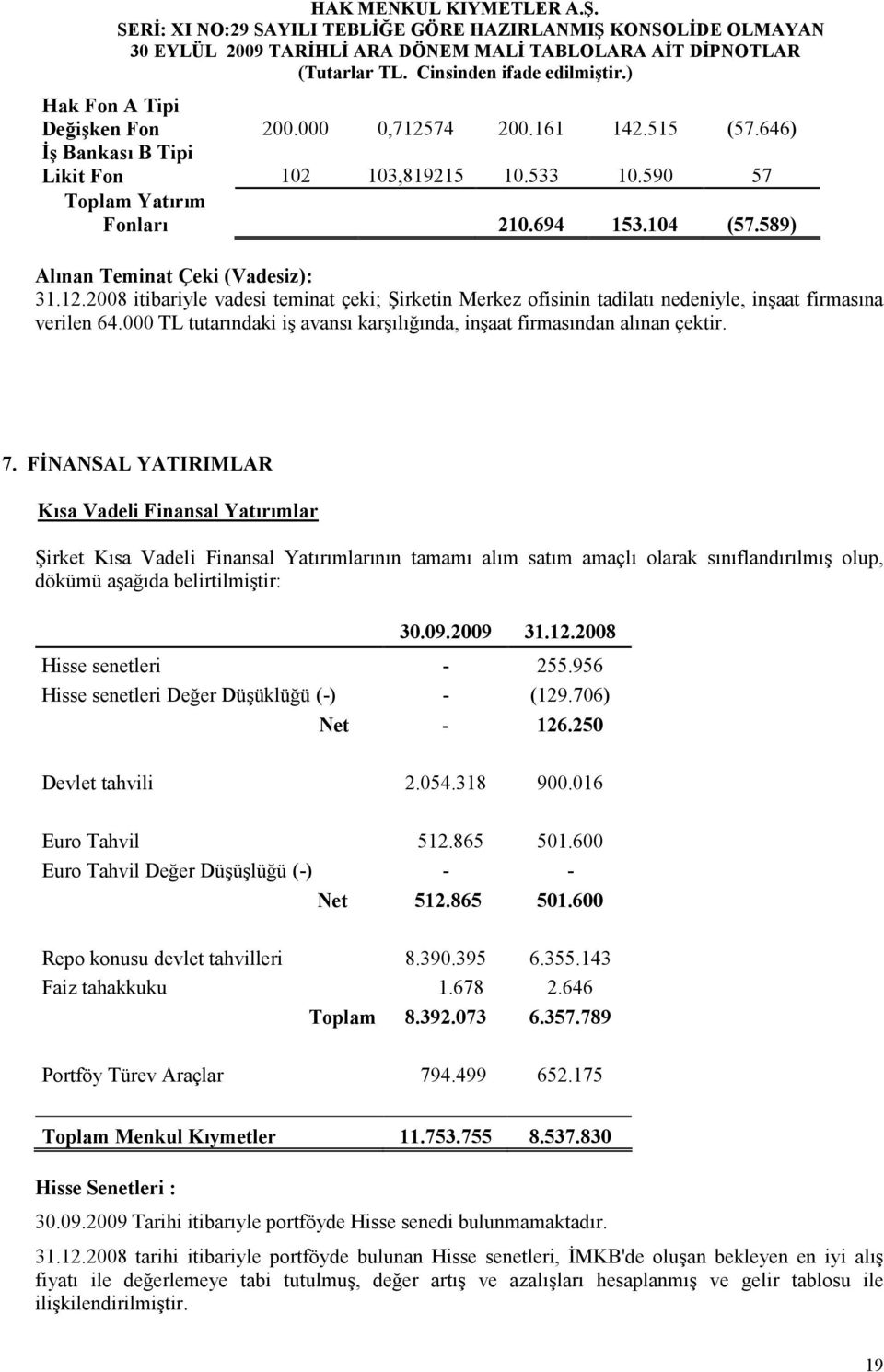 000 TL tutarındaki iş avansı karşılığında, inşaat firmasından alınan çektir. 7.