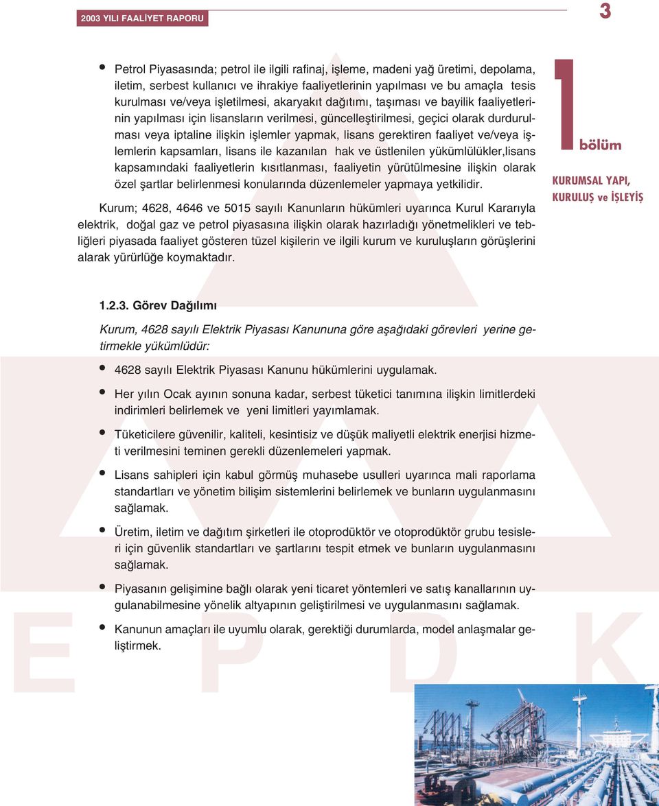 ifllemler yapmak, lisans gerektiren faaliyet ve/veya ifllemlerin kapsamlar, lisans ile kazan lan hak ve üstlenilen yükümlülükler,lisans kapsam ndaki faaliyetlerin k s tlanmas, faaliyetin