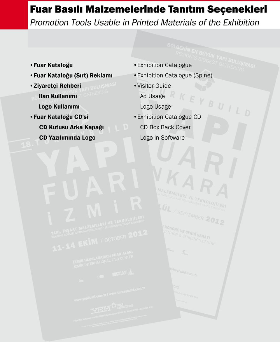 Kullanımı Fuar Kataloğu CD'si CD Kutusu Arka Kapağı CD Yazılımında Logo Exhibition Catalogue