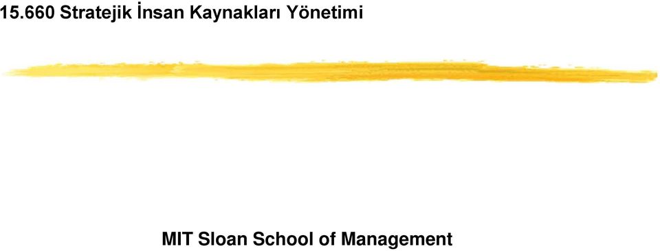 Yönetimi MIT Sloan