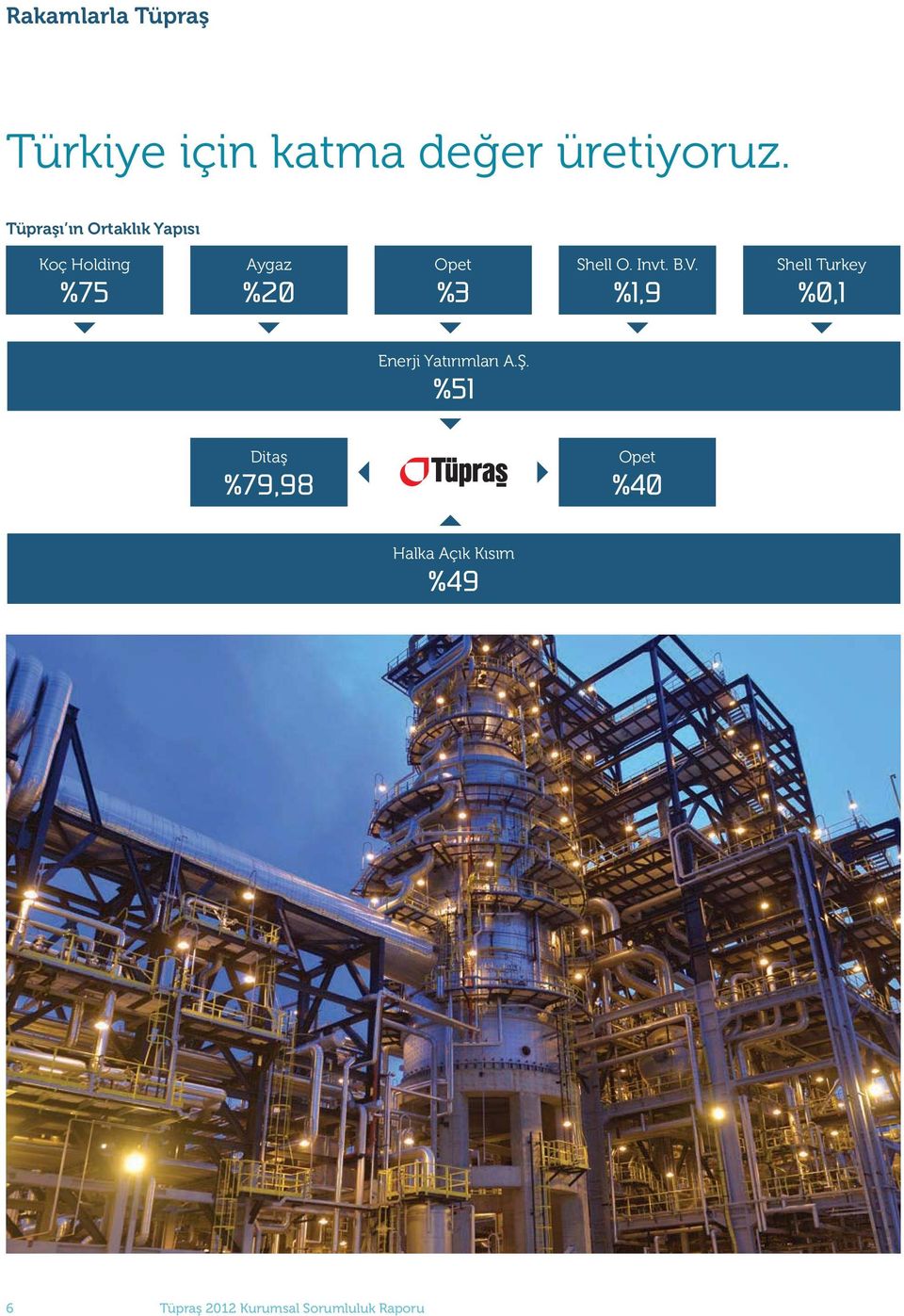 O. Invt. B.V. 1,9 Shell Turkey 0,1 Enerji Yatırımları A.Ş.