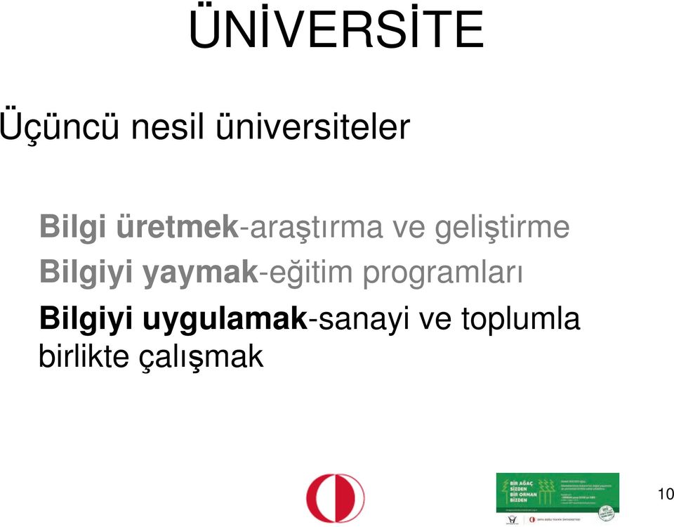 üretmek-ara#tırma ve geli#tirme Bilgiyi