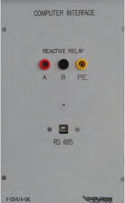 Y-0054-A Teknik Özellikler / Technical Specifications Modüler Kompanzasyon Eğitim Seti Modular Compensation Training Set Y-0054-A04 1-2 Faz Kondansatör Grubu Modülü Sigorta korumalı Kontaktör