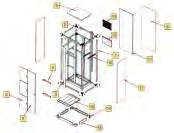 Y-0056 Teknik Özellikler / Technical Specifications Pano Montörlüğü Eğitim Seti Panel Mounting Training Set Y-0056-001 Dahili Cam Kapaklı Pano Seti 80cmx40cmx180cm boyutlarında ve prefabrik modüler