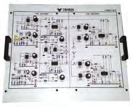 Y-0024 Opsiyonel Modüller / Optional Modules Analog - Dijital Haberleşme Eğitim Seti Analog - Digital Communication Training Set Y-0024-010 PAM & PCM Modülasyon ve Demodülasyon Modülü PAM