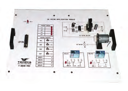 Y-0030-A Teknik Özellikler / Technical Specifications PLC Eğitim Seti ve PLC Uygulama Modülleri PLC Training Set and PLC Application Modules Y-0030-A PLC Eğitim Seti Besleme gerilimi : 24V DC (Güç