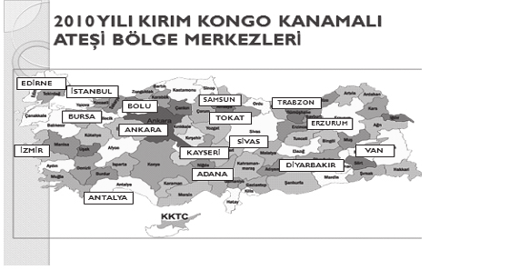 Bu projenin sonuçları doğrultusunda KKKA nin endemik olduğu bölgelerde uygulamaya geçilecektir.