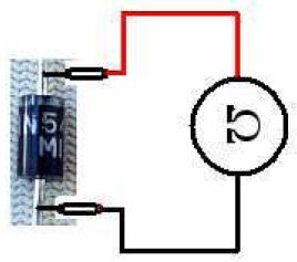 Elektronik devre elemanları Diyotlar Avometre ile yapılan diyot kontrolünde, avometrenin içindeki pil voltajından yararlanılarak doğru polarmada iletimi, ters polarmada kesimi sağlayıp sağlayamadığı