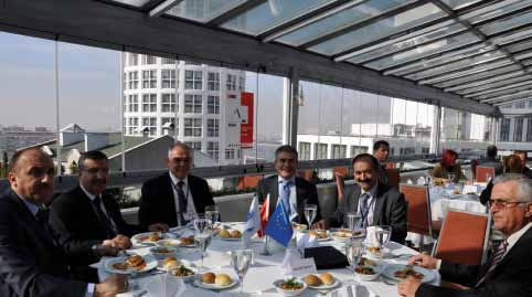 Projenin bir diğer ortağı Karadeniz Teknik Üniversitesi Trabzon Meslek Yüksek Okulu Müdürü Prof. Dr.