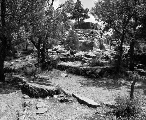 KAZI-ARAŞTIRMA Termessos I. Bölge Vaziyet Planı (A. Öztürk K. Başak İ. Malgil) bağlamda N6 tapınağının kuzeyinde yeni bir stoanın varlığı ortaya çıkarılmıştır.
