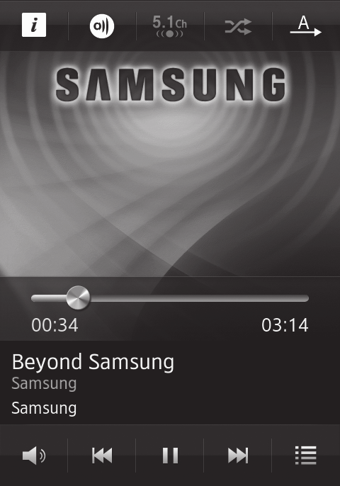 Bluetooth ile alma. sf. 95 Hafıza kartınıza kopyalayın. sf. 104 Samsung, cihazınızda bulunan varsayılan müzik dosyalarının herhangi bir kullanımından sorumlu değildir.