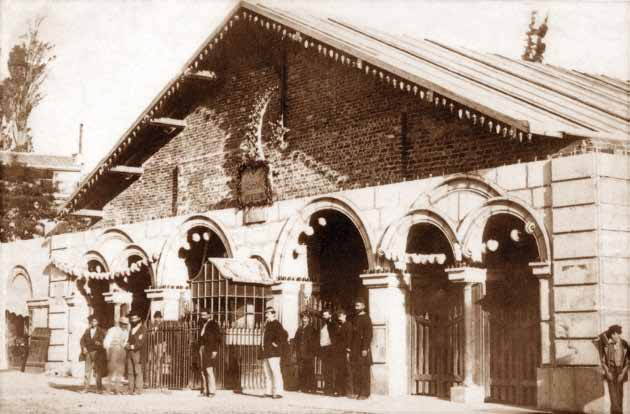 Tünel in açılış merasimi, 17 Ocak 1875.