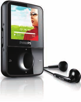 2 Yeni GoGear Vibe ürününüz Hızlı başlangıç kılavuzu Philips GoGear audio player Quick start guide GoGear Vibe aşağıdakileri yapmanıza olanak verir MP3 ve WMA dosyaları çalmak video dosyalarını