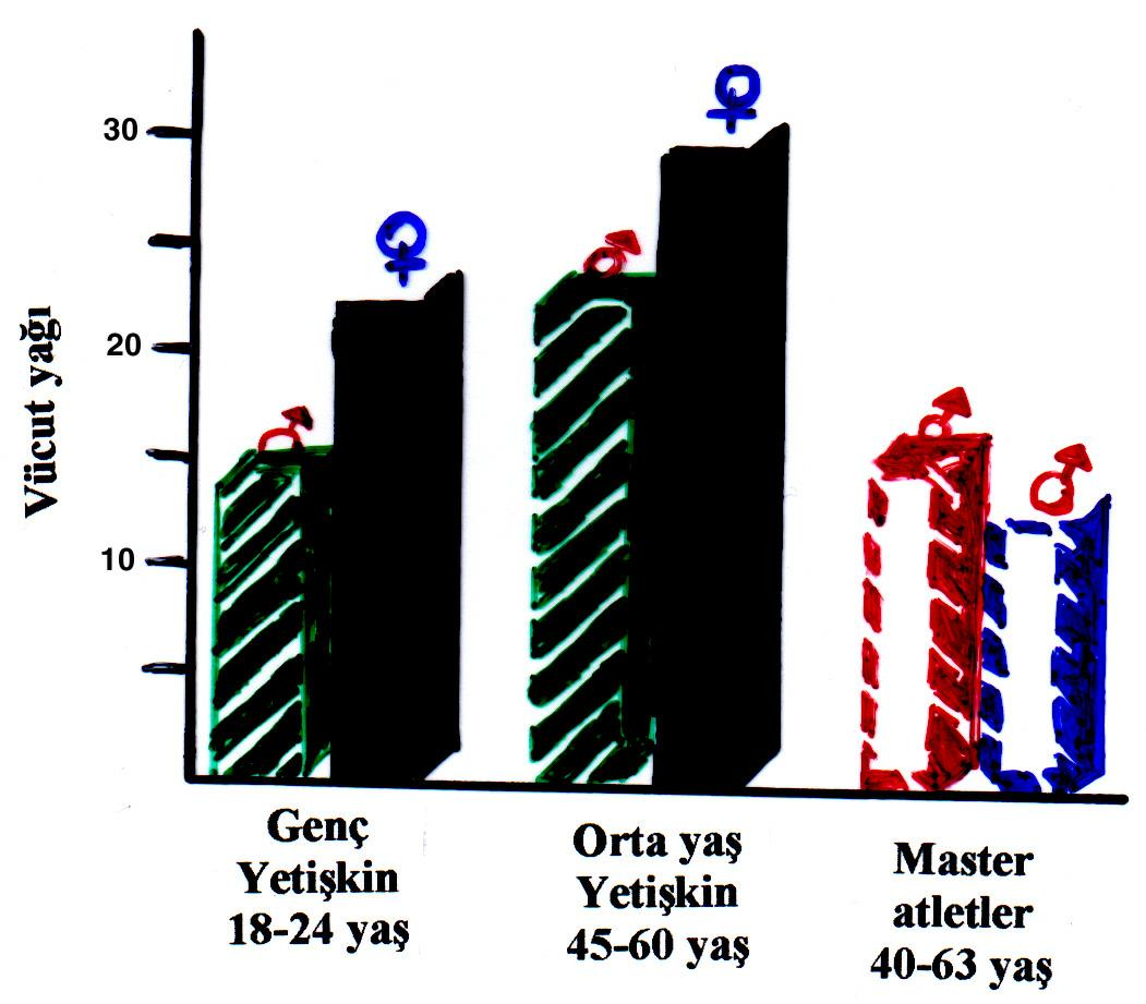 Yaş ve spor yapmaya bağlı