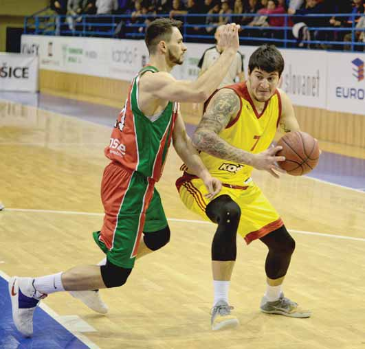 22 BASKETBAL pondelok 13. 2. 2017 SLOVENSKÁ BASKETBALOVÁ LIGA 33.