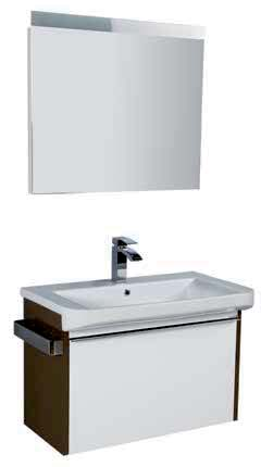 GÖVDE& BEYAZ GÖVDE SİYAH KOYU CAPPUCINO BEYAZ SİYAH VİTA 100 TAKIM ICON TAKIM VT0100 VT1 Vita 100 cm Lavabo Modülü (985x850x495 mm) (GxYxD) Vita LED Ayna+ Etajer (900x600x30 mm) (GxYxD) 970 533 1.