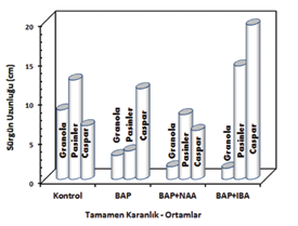 Farklı Fotoperiyot Şartlarında in vitro Olarak Yetiştirilen Patates (Solanum tuberosum L) Eksplantlarına Bitki Büyüme Düzenleyicilerinin Etkileri alınmış ve bu büyütme kabinlerindeki ışık ve sıcaklık