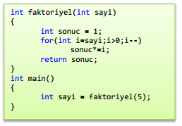 C++ Fonksiyon Oluşturma İlk programımızda main fonksiyonunu yazarak aslında ilk fonksiyonumuzu da tasarlamış olduk. Tabi ki bu fonksiyonu biz değil işletim sisteminin kendisi çağırmaktadır.