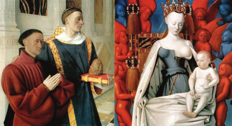 Resim Çözümlemesi Üzerine: Jean Fouquet (1420-1481)'nin Melun Diptiği'nde Trt "Güzel Sanatçılarının Kadın" Agness Müzik Sorel Eğitimi Durumlarının İncelenmesi 35 GSED 295 gösterilmektedir.