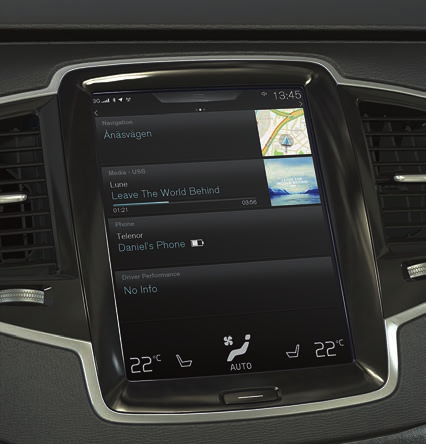 01 ARACIN ÜÇ GÖSTERGE EKRANI Sürücü ekranı Sürücü gösterge ekranı, araç ve sürüş hakkında bilgiler gösterir. Ölçerler, göstergeler ve gösterge ile uyarı sembolleri içerir.