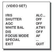 DIS /DİJİTAL RESİM STABİLİZASYONU DIS (Dijital Resim Stabilizasyonu) fonksiyonu, titreşimlerden ileri gelen kamera ekranı sarsıntılarını telafi eder.