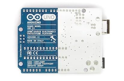 Ayrıca üzerine shield denilen çeşitli modüller ekleyerek oluşturulan sistemin modüler bir yapıya sahip olması da sağlanabilmektedir. Arduino UNO R3 ün genel yapısı Şekil 4 