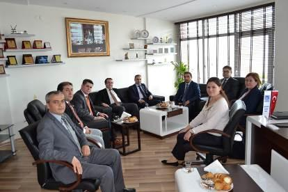 26 Mayıs 2016 tarihinde ESGAZ A.Ş Genel Müdür Yardımcısı Bülent CANTÜRK, SMMM Mustafa ÜNAL ve SMMM Ebubekir ASLANTAŞ Odamızı ziyaret etmiştir. 26 Mayıs 2016 tarihinde Tepebaşı Belediyesinin 6.