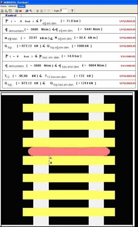 Şekil-26 P=8 bar için