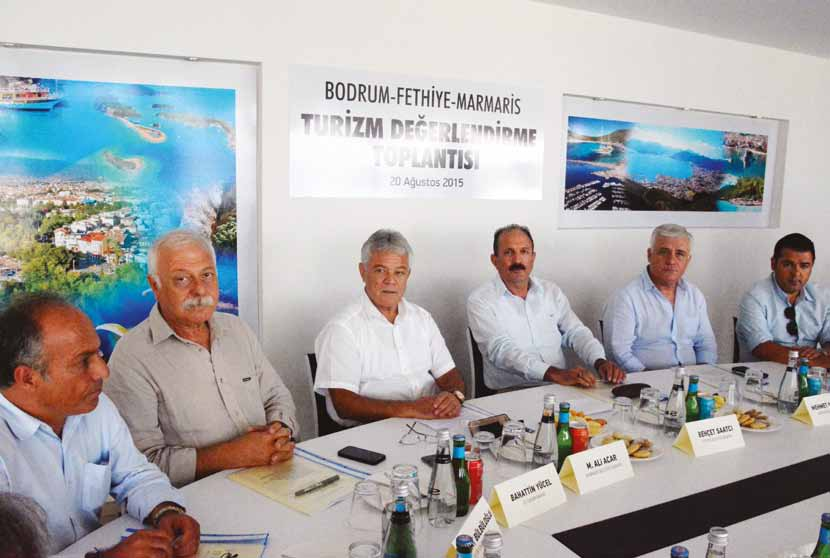 Başkanlar Fethiye de Marmaris, Fethiye ve Bodrum ilçelerinin dahil olduğu Başkanlar Zirvesi Turizm Değerlendirme Toplantısı nın 2. si Fethiye de gerçekleştirildi.
