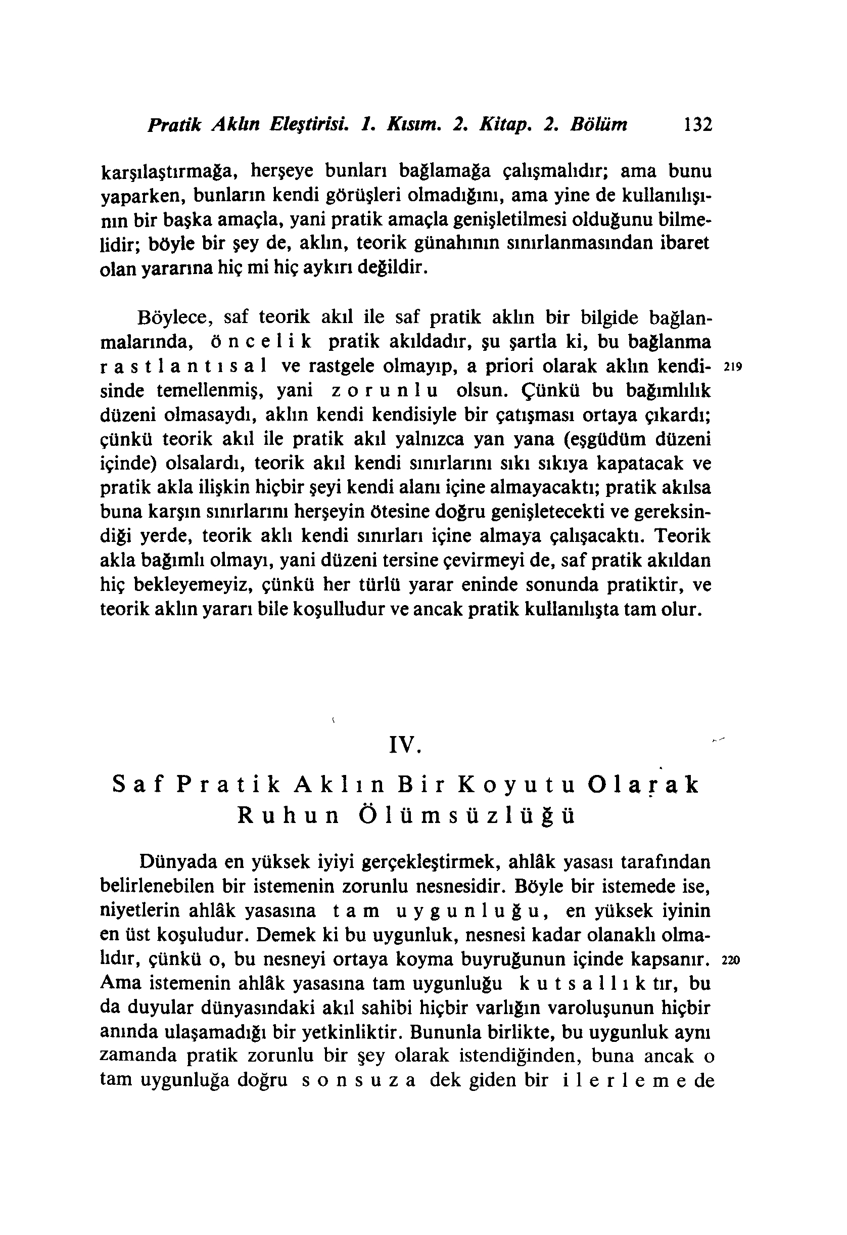 Pratik Akhn Eleştirisi. 1. Kısım. 2.