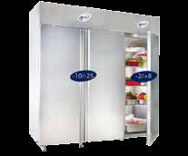 Combination Refrigerators Seçenekler / Options VN21/A-H VN21/B-H Raf-Shelf 35 Tekerlek Wheels 65 H HACCP Dijital HACCP Digital 70 x 3 T TOUCH Dijital TOUCH Digital 145 x 3 Normal Cam Kapı Glass Door