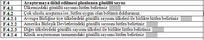 Başvuru formunda karşılaşılan eksiklikler-iii Protokolle uyumlu