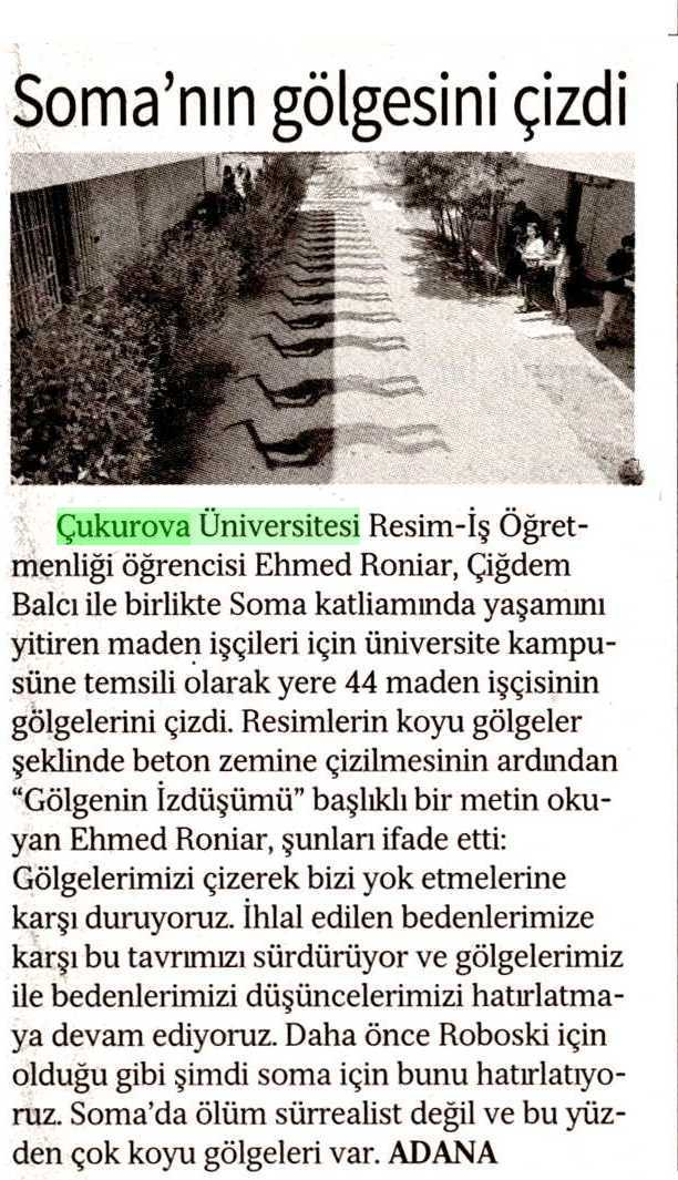 SOMA'NIN GÖLGESINI ÇIZDI P.