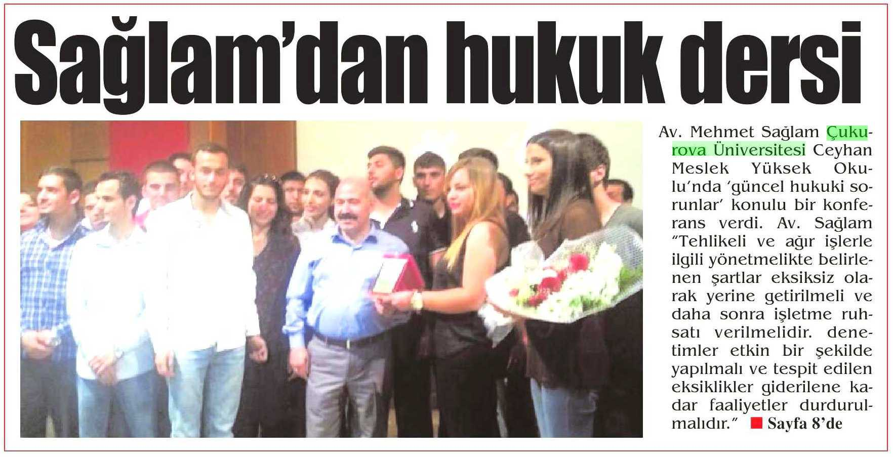 SAGLAM'DAN HUKUK DERSI P.