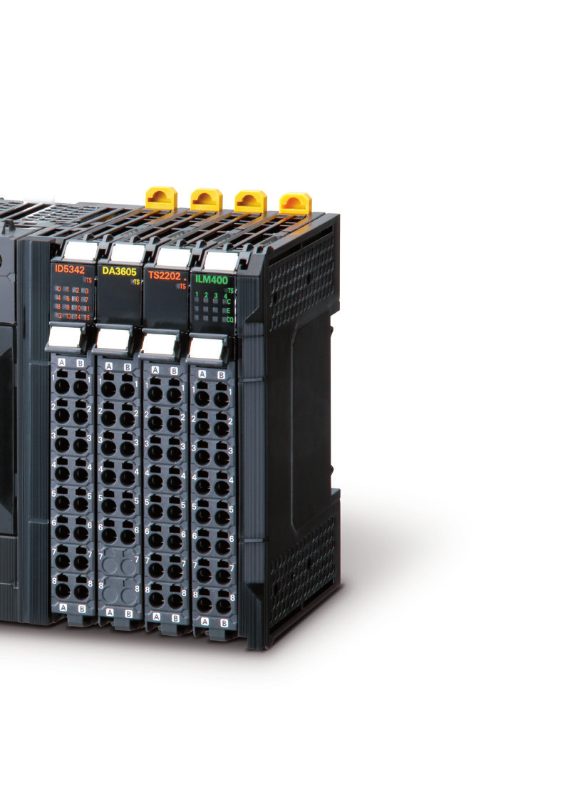 Ana bilgisayar bağlantısı ve Modbus-RTU ana protokolleri Analog I/O: +/-10 V gerilim ve 0-20 ma akım sinyalleri Vidasız terminaller Sysmac Kütüphanesi Hızlı mühendislik ve optimize makine