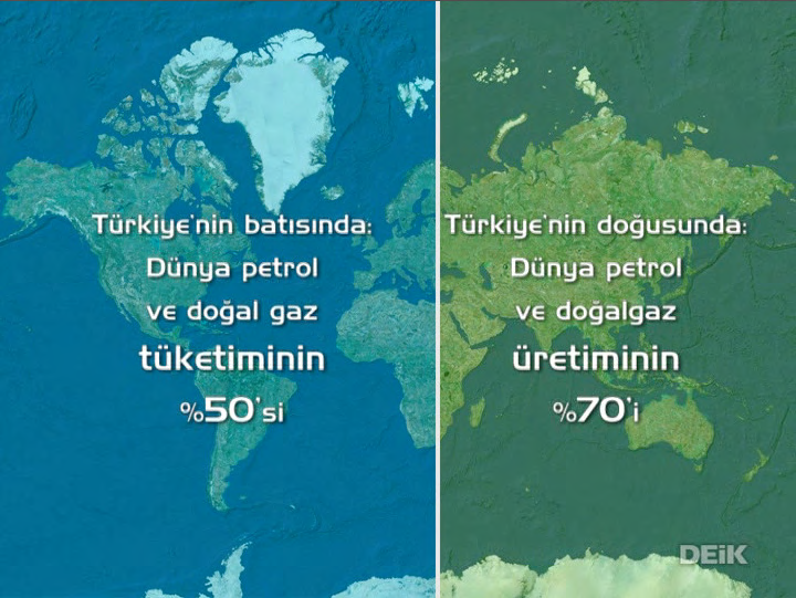 Türkiye iki bölge arasında vazgeçilmez bir enerji koridoru Türkiye Avrupa nın enerji güvenliğini