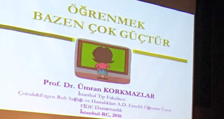 Psikanaliz Sempozyumu TED Rönesans Koleji öğretmenleri 27 Şubat 2016 Cumartesi günü Robert Kolej de